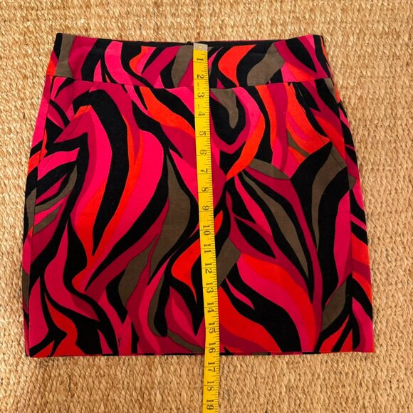 Trina Turk Velvet Mod Stripe Mini Skirt - Picture 5 of 5